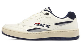 Кроссовки для скейтбординга Sport Court 92 мужские с низким верхом, белые/королевские синие Skechers 894051-wnvr