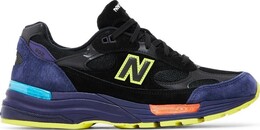 Кроссовки New Balance 992 Made in USA 'Black Purple', черный m992lt | black