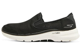 Go Walk 6 Кроссовки для мужчин с низким верхом, черные/белые Skechers 894136-blk
