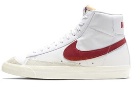Кроссовки Nike Blazer Mid 77, белый/темно-красный bq6806-102