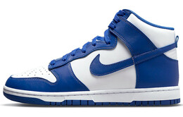 Кроссовки Nike Dunk High Game Royal, белый/синий dd1399-102