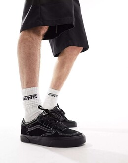 Черные кроссовки Vans Rowley Classic 133265158 | black black