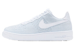 Кроссовки Nike Air Force 1 Flyknit 2 White Pure Platinum av3042-100