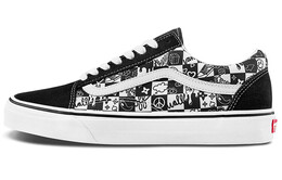 Кроссовки Old Skool Vans 'Doodle Checkerboard' vn0a7q2j6u6