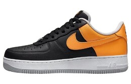Кроссовки Nike Air Force 1 Low '07 Black Kumquat Light Smoke Grey fb7162-081