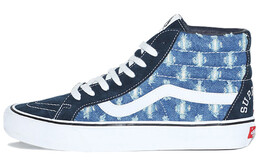 Кроссовки Vans Sk8-Hi Supreme Hole Punch Denim Blue vn0a38z32dd