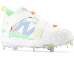 Кроссовки New Balance FuelCell Lindor v2 Metal, цвет Optic White/Neon Dragonfly 9917709 | optic white/neon dragonfly