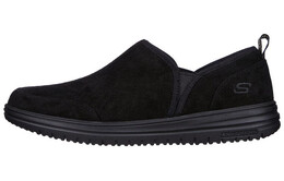 Мужские кроссовки Relaxed Fit Lifestyle с низким верхом черного цвета Skechers 204637-bbk