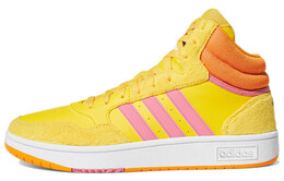 Кроссовки Adidas Neo Hoops 3.0 Skateboarding Unisex, желтый/розовый gx6105