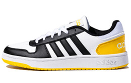 Кроссовки Adidas Neo Skateboarding Unisex, белый/черный/желтый fw5993