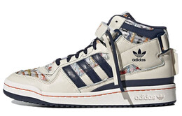 Кроссовки Adidas Forum Mid White Navy gx3958
