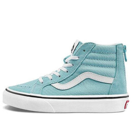 Кроссовки sk8-hi high-top sneakers k blue/white Vans, синий vn000w9w7wt | blue/white