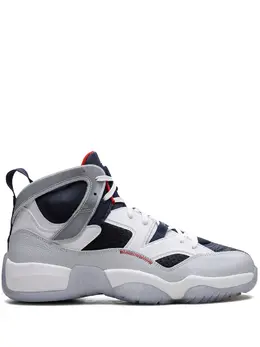 Jordan: Белые кроссовки  Jumpman