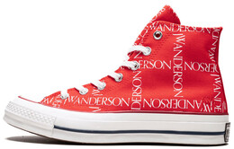 Кеды Converse Chuck Taylor All Star 70 Hi Grid Jw Anderson Red 162290c