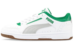 Кроссовки Puma Rebound Skateboarding Unisex, белый/зеленый/светло-серый 380747-08