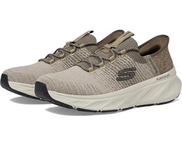 Кроссовки Skechers Edgeride Raygo Hands Free Slip-In, серо-коричневый 9974237 | taupe