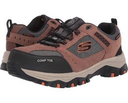 Кроссовки Skechers Greetah Comp Toe, цвет Brown/Black 9293839 | brown/black