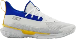 Кроссовки Under Armour Curry 7 Dub Nation, белый 3023300 106 | white