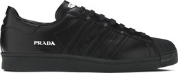 Кроссовки Adidas Prada x Superstar 'Core Black', черный fw6679 | black
