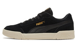 Кроссовки Puma Caracal Suede 'Black White Gold' 370304-12