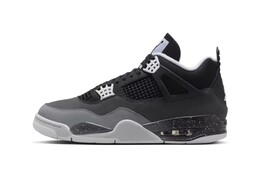 Кроссовки Air Jordan 4 Retro 'Fear', черный fq8138-002 | black/purple