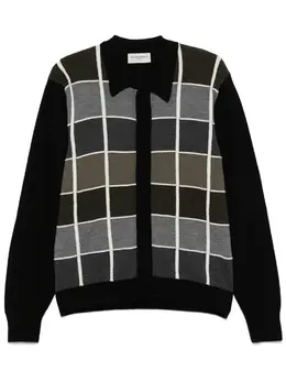 Officine Generale: Чёрный кардиган 