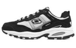 Кроссовки Vigor Chunky для мужчин с низким верхом, черные/белые/серые Skechers 51241-bkw