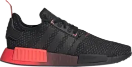 Кроссовки Adidas NMD_R1 Knit 'Black Signal Pink', черный fv1738 | black