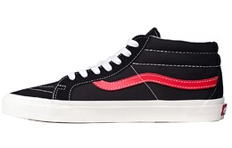 Кроссовки Vans SK8-Mid Black-Red 'Black Red' vn0a391ftp2