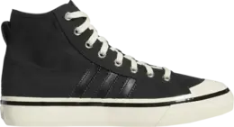 Кроссовки Adidas Nizza High RF 74 'Black Cream White', черный gx8488 | black
