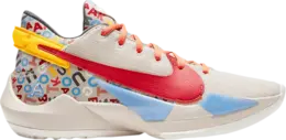 Кроссовки Nike Zoom Freak 2 EP 'Letter Bro', многоцветный cz0152 001 | multi-color