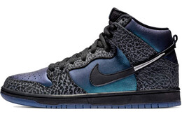 Кроссовки Black Sheep X Nike SB Dunk High Black Hornet bq6827-001