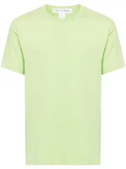 Comme Des Garçons Shirt: Зелёная футболка 
