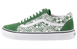 Кроссовки Old Skool Vans 'Off The Wall - Green' vn0a3wkt4qc