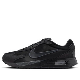 Кроссовки air max solo Nike, черный dx3666-010 | black/black/black/anthracite