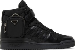 Кроссовки Adidas Prada x Forum High 'Core Black', черный gy7040 | black