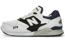 Кроссовки New Balance NB 878 Lifestyle Unisex, белый/черный ml878aaa