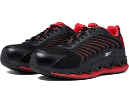 Кроссовки Reebok Work Zig Elusion Heritage Work EH Comp Toe, черный 9859178 | black/red