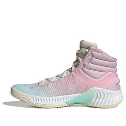 Кроссовки pro bounce 2018 mid Adidas, розовый ig4496 | pink/blue/white
