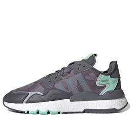 Кроссовки оригинальные nite jogger Adidas, серый fv1311 | gray/green/white