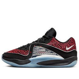 Кроссовки кд 16 Nike, черный dv2917-004 | black/metallic silver/bright crimson/thunder blue