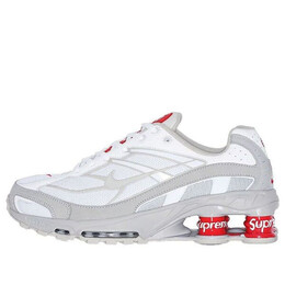 Кроссовки x supreme shox ride 2 sp Nike, белый dn1615-100 | white/red