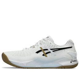 Кроссовки гель разрешение 9 Asics, белый 1041a453-100 | white/black