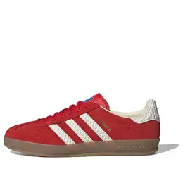 Кроссовки газель для помещений Adidas, красный if1808 | red/white