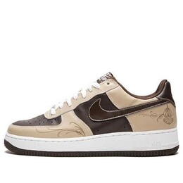 Кроссовки Air Force 1 Nike, коричневый 307334-221 | brown/white