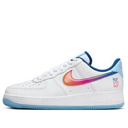 Кроссовки air force 1 низкие Nike, белый hf4833-100 | white/court blue/hyper pink/bright mandarin/aquarius blue
