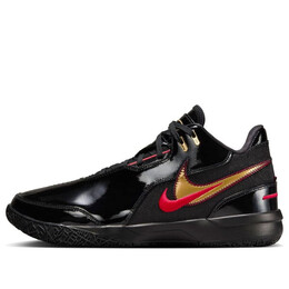 Кроссовки zoom lebron nxxt gen ampd Nike, черный fj1566-001 | black/metallic gold/university red