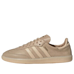 Кроссовки samba decon Adidas, бежевый ih5382 | magic beige/sand strata/gold metallic