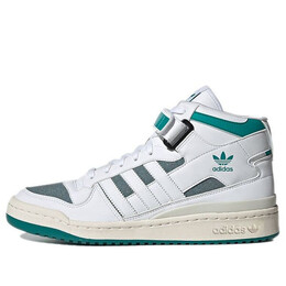 Кроссовки форум середина Adidas, белый gz6336 | white/green