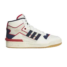 Кроссовки Adidas Forum Exhibit Mid, белый hq1482 | white